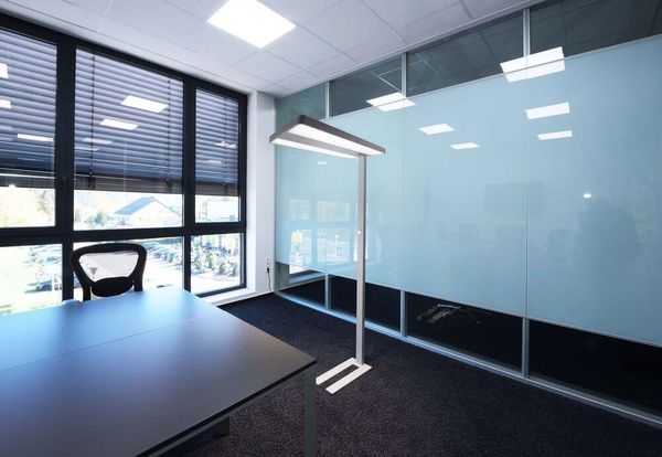 Deko-Light Stehleuchte Office Two, Neutralweiß 343016