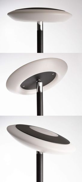 Deko-Light Stehleuchte Bermuda, Warmweißschwarzgrau 343028