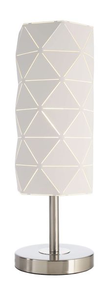 Deko-Light Tischleuchte Asterope linear, weiß, matt, E27, max. 40W 346003