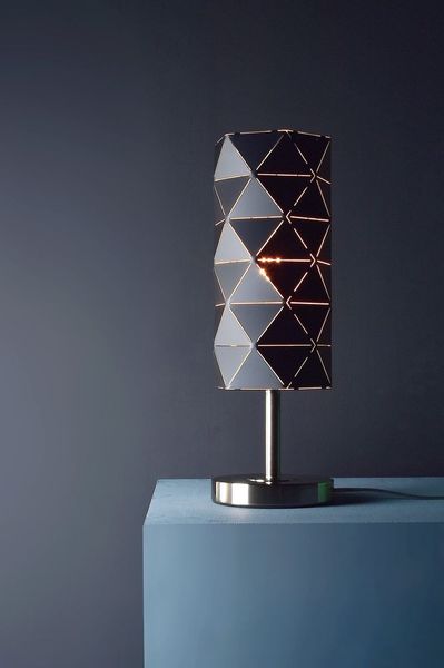 Deko-Light Tischleuchte Asterope linear, schwarz, matt, E27, max. 40W 346004