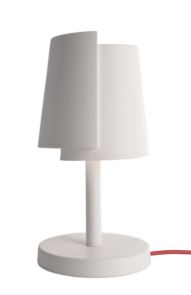 Deko-Light Tischleuchte Twister, Weiß, G9, max. 25W 346010