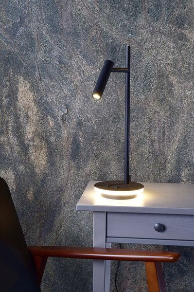 Deko-Light Tischleuchte Brahe, Warmweiß, schwarz 346016