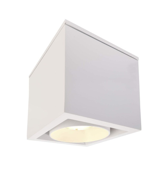 Deko-Light Deckenaufbauleuchte Ceti, Warmweiß, weiß, matt, IP44 348045