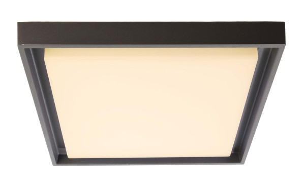 Deko-Light Deckenaufbauleuchte Arneb, Warmweiß, Graphitgrau, IP54 348070