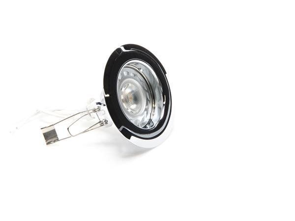 Deko-Light Deckeneinbauring, silber, Chrom, 12V, GU5.3 MR16, max. 50W 442052
