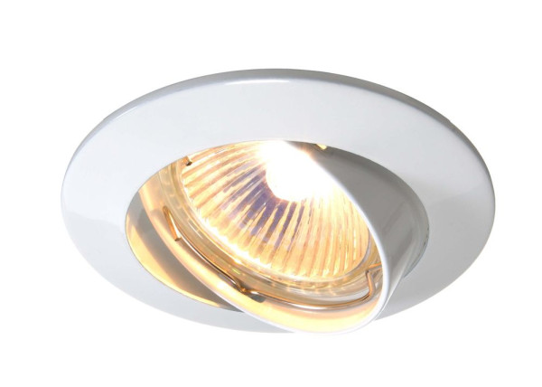Deko-Light Deckeneinbauring, Signalweiß, 12V, GU5.3 MR16, max. 50W 449200