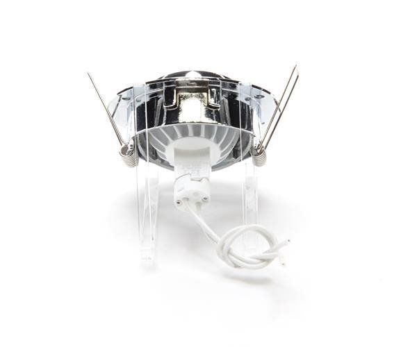 Deko-Light Deckeneinbauring, silber, Chrom, 12V, GU5.3 MR16, max. 50W 449201