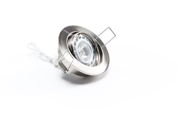 Deko-Light Deckeneinbauring, silber, 12V, GU5.3 MR16, max. 50W 449202