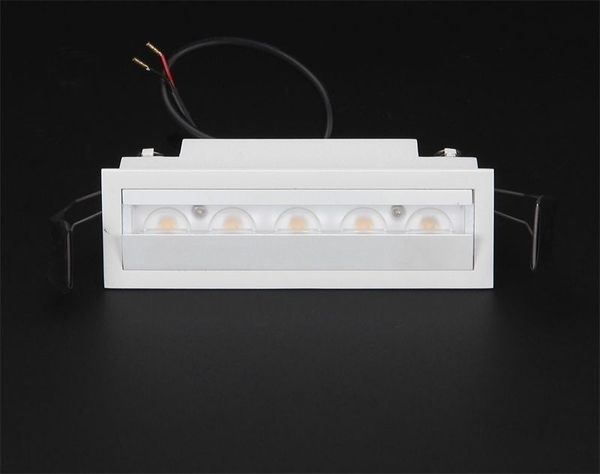 Deko-Light Deckeneinbauleuchte Ceti 5, Weiß, Warmweiß, 30° / 90°, 14-15V DC, 700mA 563006