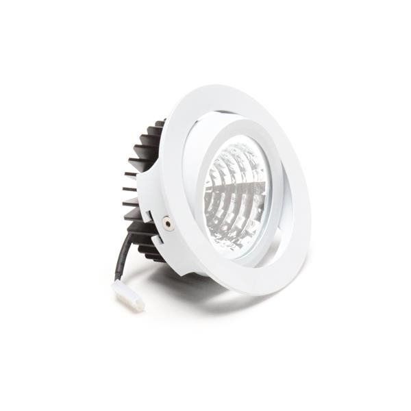 Deko-Light Deckeneinbauleuchte COB 95, Signalweiß, Warmweiß, 40°, 26-27V DC, 350mA 565067