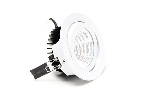 Deko-Light Deckeneinbauleuchte COB 95, Signalweiß, Neutralweiß, 40°, 26-27V DC, 350mA 565068