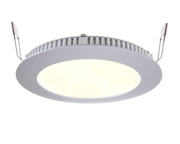 Deko-Light Deckeneinbauleuchte LED Panel 8, Perlhellgrau RAL 9022, Warmweiß, 115°, 17-18V DC, 350mA 565083