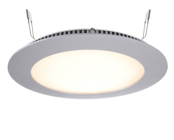 Deko-Light Deckeneinbauleuchte LED Panel 12, Perlhellgrau RAL 9022, Warmweiß, 115°, 23-24V DC, 350mA 565089