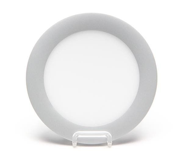 Deko-Light Deckeneinbauleuchte LED Panel 12, Perlhellgrau RAL 9022, Warmweiß, 115°, 23-24V DC, 350mA 565089