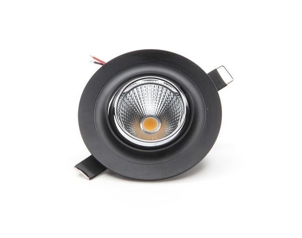 Deko-Light Deckeneinbauleuchte Saturn, schwarz, Chrom, Neutralweiß, 30°, 17-18V DC, 350mA 565203