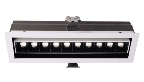 Deko-Light Deckeneinbauleuchte Ceti 10Adjust, weiß, matt, Warmweiß, 45°, 28-29V DC, 700mA 565257