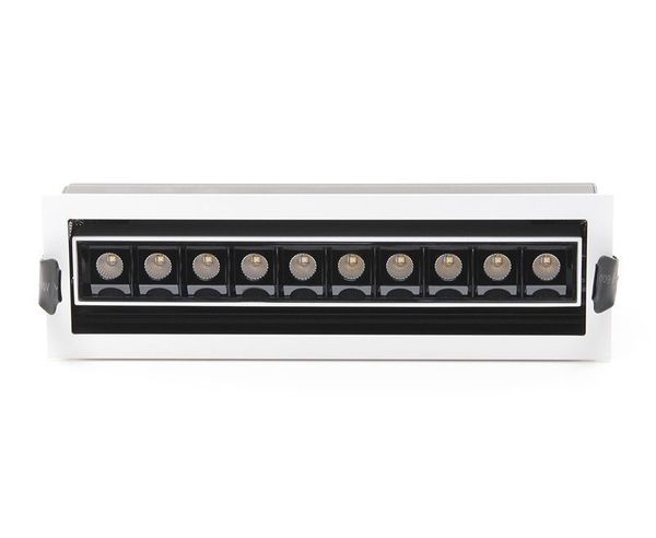 Deko-Light Deckeneinbauleuchte Ceti 10Adjust, weiß, matt, Warmweiß, 45°, 28-29V DC, 700mA 565257