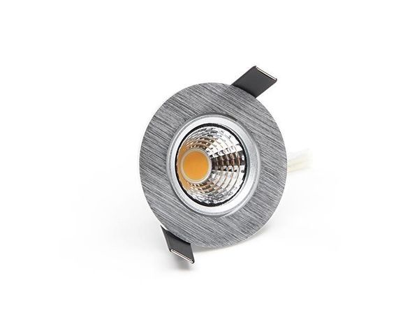 Deko-Light Deckeneinbauleuchte COB-68-24V-4000K-rund, silber, Neutralweiß, 45°, 24VDC 565301