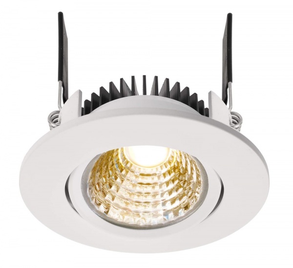 Deko-Light Deckeneinbauleuchte COB-68-24V-2700K-rund, Signalweiß, Warmweiß, 45°, 24VDC 565304