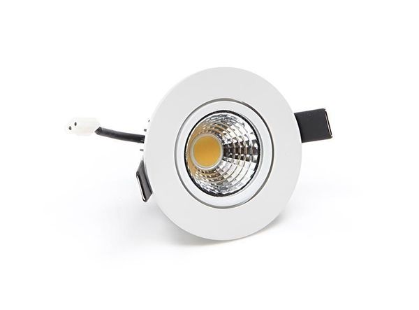Deko-Light Deckeneinbauleuchte COB-68-24V-2700K-rund, Signalweiß, Warmweiß, 45°, 24VDC 565304