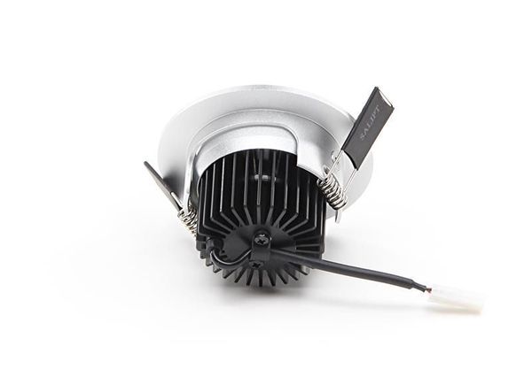 Deko-Light Deckeneinbauleuchte COB-68-24V-4000K-rund, silber, Neutralweiß, 45°, 24VDC 565305