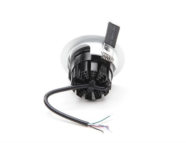 Deko-Light Deckeneinbauleuchte COB 68 RGBW, silber, RGB + Warmweiß, 50°, 24VDC 565336