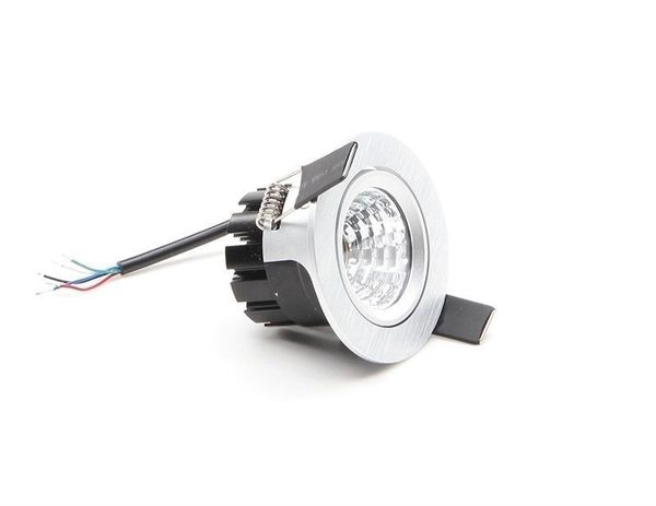 Deko-Light Deckeneinbauleuchte COB 68 RGBW, silber, RGB + Warmweiß, 50°, 24VDC 565336