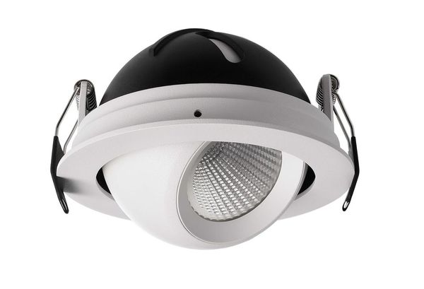 Deko-Light Deckeneinbauleuchte Bellatrix, Weiß, Warmweiß, 40°, 18V DC, 500mA,9W 565340