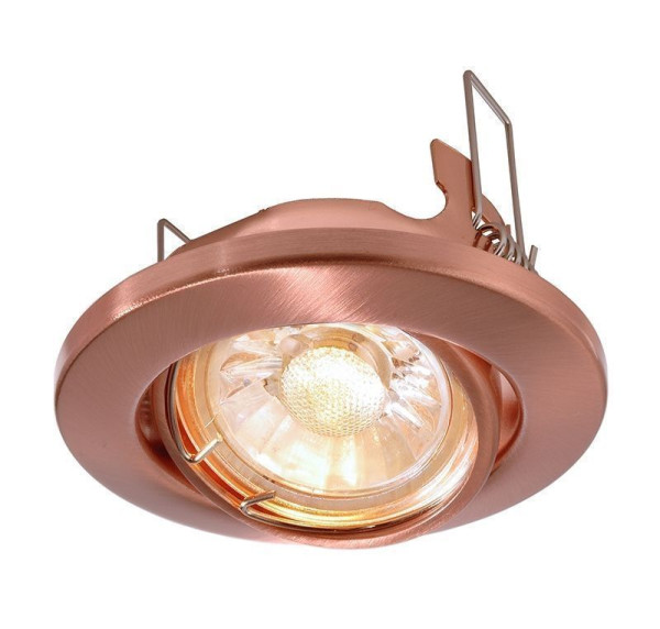 Deko-Light Deckeneinbauring, kupferfarben, 12V, GU5.3 MR16, max. 50W 686867