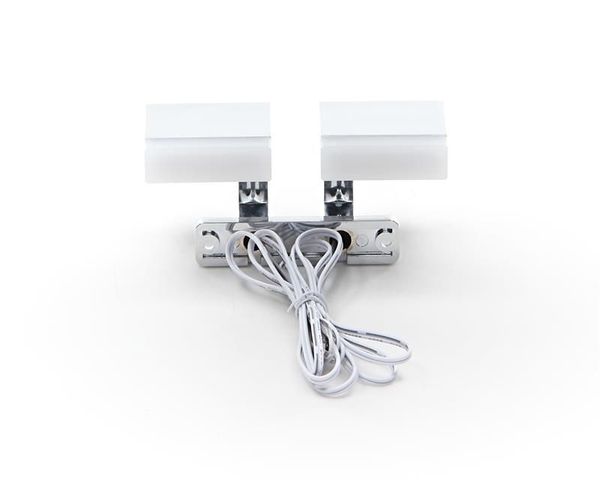 Deko-Light Möbelaufbauleuchte Ayleen II, Warmweiß, Alu, Silber, Chrom 687087