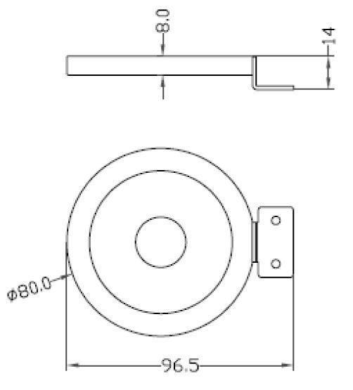 Deko-Light Möbelaufbauleuchte Spiegel Rund, Neutralweiß, 12V DC, Alu, Silber, Chrom, IP44 687130