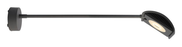 Deko-Light Displayleuchte Atis II, Warmweißschwarzgrau, IP55 688021