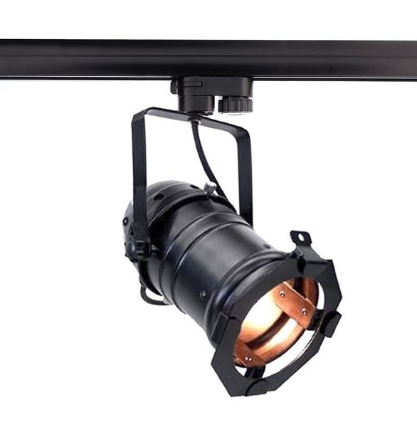 Deko-Light Schienensystem 3-Phasen 230V, Studio PAR 30, schwarz, E27, max. 42W 707082
