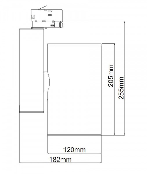 Deko-Light Schienensystem 3-Phasen 230V, Aaron, Neutralweiß, Weiß-matt, mattiert 707093