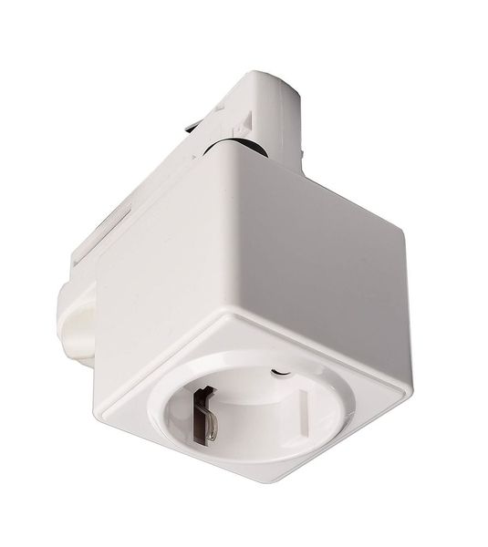 Deko-Light Schienensystem 3-Phasen 230V, D Line Steckdosenadapter,6A 710024