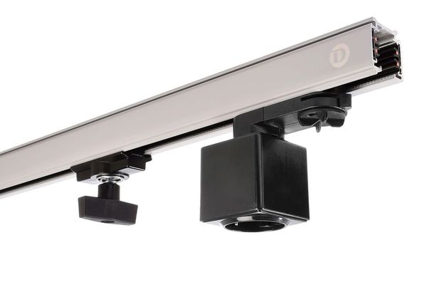 Deko-Light Schienensystem 3-Phasen 230V, D Line Steckdosenadapter schwarz,6A 710026