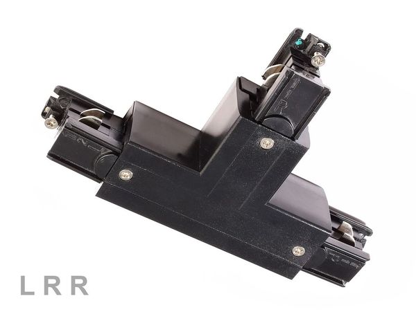 Deko-Light Schienensystem 3-Phasen 230V, D Line T-Verbinder rechts-rechts-links schwarz 710032