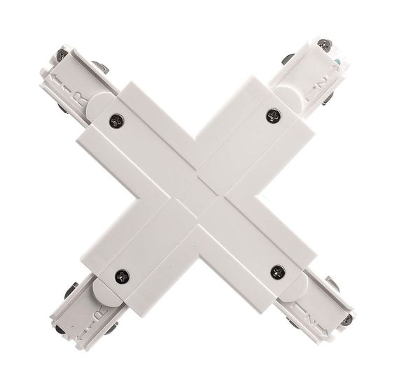 Deko-Light Schienensystem 3-Phasen 230V, D Line X-Verbinder links-links-rechts-rechts 710033