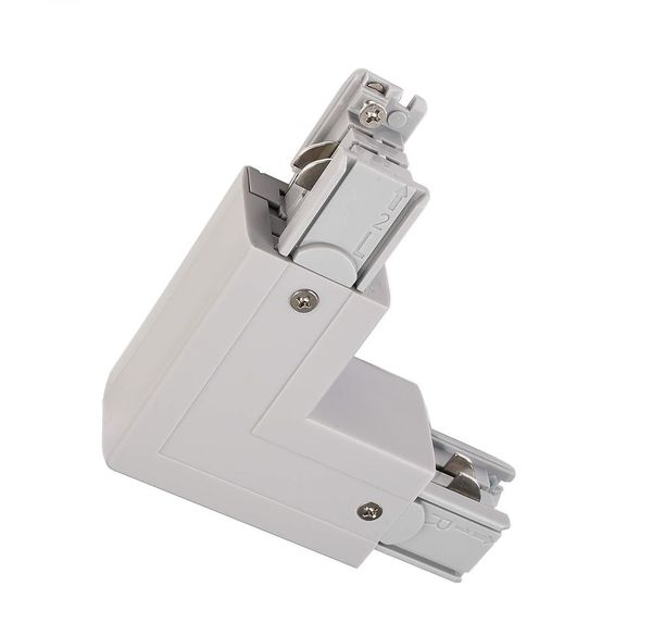 Deko-Light Schienensystem 3-Phasen 230V, D Line 90°-Verbinder links-rechts grau 710037