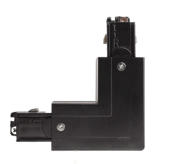 Deko-Light Schienensystem 3-Phasen 230V, D Line 90°-Verbinder links-rechts schwarz 710038
