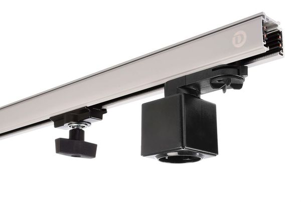 Deko-Light Schienensystem 3-Phasen 230V, D Line Montageadapter für Zusatzkomponenten max. 10kg schwarz 710056