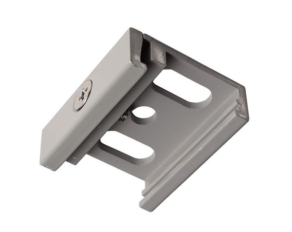 Deko-Light Schienensystem 3-Phasen 230V, D Line Montagehalter Deckenbefestigung Flex grau 710064