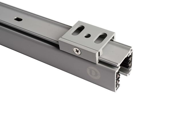 Deko-Light Schienensystem 3-Phasen 230V, D Line Montagehalter Deckenbefestigung Flex grau 710064