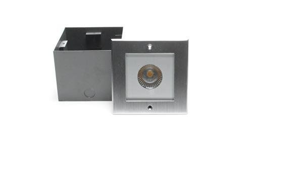 Deko-Light Bodeneinbauleuchte Square COB I WW, Warmweiß, IP67 730209