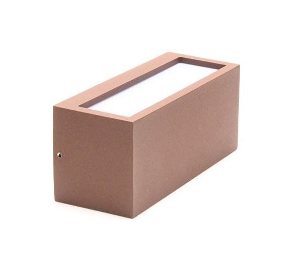 Deko-Light Wandaufbauleuchte Rilongo B, E27, max. 18W, braun, IP54 730331