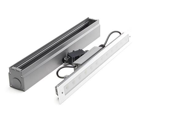Deko-Light Bodeneinbauleuchte Line V WW, Warmweiß, IP67 730434