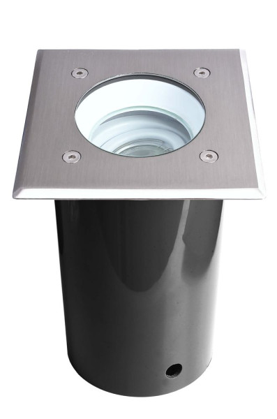 Deko-Light Bodeneinbauleuchte Pavo eckig Set, GU10, max. 9W, IP67 730479