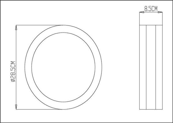 Deko-Light Wandaufbauleuchte Scuti II, E27, 2x max. 11W, Edelstahl, silber, IP44 731053