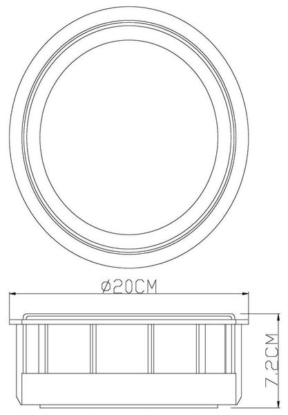 Deko-Light Wandaufbauleuchte Meissa, Warmweiß, Dunkelgrau, lackiert, IP44 731058