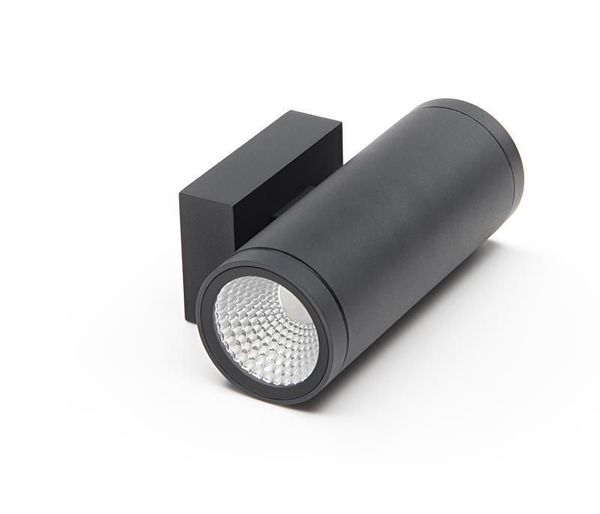 Deko-Light Wandaufbauleuchte Mobby II Double, Warmweiß, Aluminium , IP55 731071